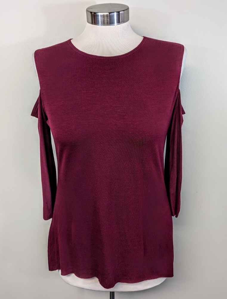 $128 Bailey 44 Cold Soft Jersey Top - Picture 3 of 7